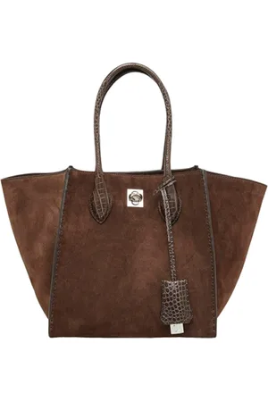 ERMANNO SCERVINO Torebki, Kobieta, brązowy, ONE SIZE, Skóra, Torebka Maggie