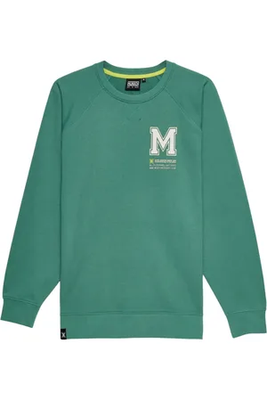 Munich Bluzy, Mężczyzna, Zielony, L, Zielony Męski Sweter