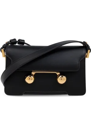 Marni Torebki, Kobieta, Czarny, ONE SIZE, Skóra, Trunkaroo Mini Torebka na Ramię