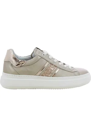 Nero Giardini Buty, Kobieta, Szary, 40 EU, Buty Damskie Platina Elegancki Styl