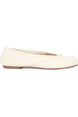 Maison Margiela Buty, Kobieta, Beżowy, 39 EU, Skóra, Tabi Baleriny