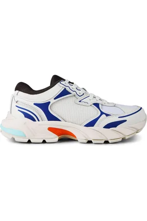 Heron Preston Buty, Mężczyzna, Biały, 43 EU, Skóra, Block Stepper Ctnmb Logo Sneakers