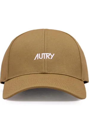Autry Akcesoria, unisex, Zielony, ONE SIZE, Bawełna, Bawełniana czapka baseballowa