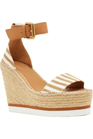 Chloé Buty, Kobieta, Wielobarwność, 37 EU, Sandały na koturnie