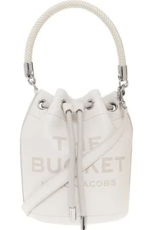 Marc Jacobs Torebki, Kobieta, Biały, ONE SIZE, Skóra, The Bucket Shoulder Bag