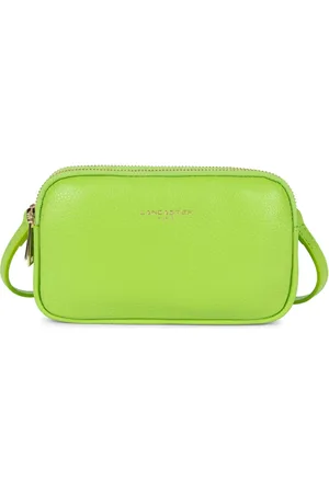 Lancaster Torebki, Kobieta, Zielony, ONE SIZE, Podwójna pochette z zamkiem Dune Pomme