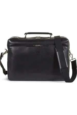 Howard London Torebki, Mężczyzna, Czarny, ONE SIZE, Skóra, Torba biznesowa na laptopa