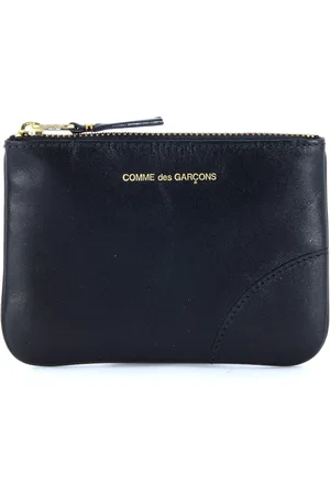 Comme des Garçons Akcesoria, unisex, Czarny, ONE SIZE, Skóra, Portfel Bustina