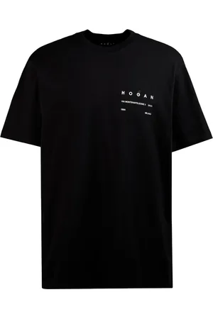 Hogan Koszulki, Kobieta, Czarny, L, B999 Nero T-Shirt
