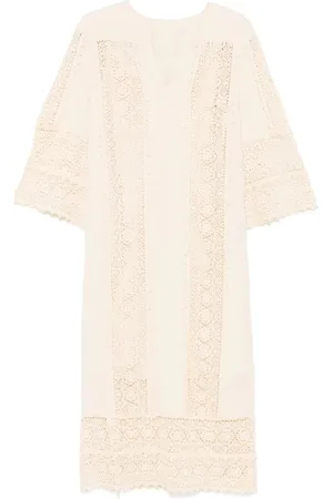 By Malene Birger Sukienki, Kobieta, Beżowy, M, Elegancka Sukienka Delane dla Kobiet