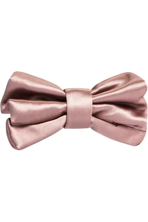 Nina Ricci Akcesoria, Kobieta, Różowy, ONE SIZE, Satyna, Satynowa spinka do włosów z kokardą