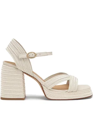 Castaner Buty, Kobieta, Biały, 41 EU, Sandały Valle