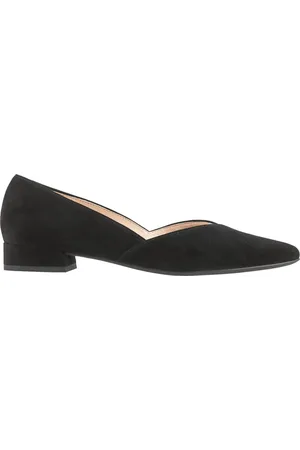 Högl Buty, Kobieta, Czarny, 40 1/2 EU, Zamsz, Baleriny Boulevard