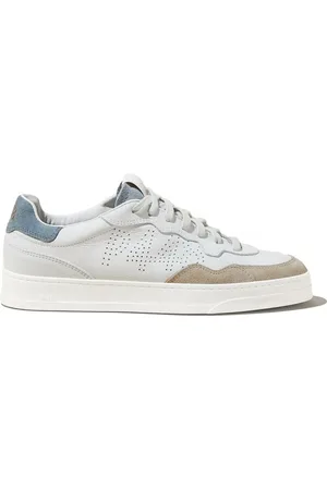 P448 Buty, Mężczyzna, Biały, 42 EU, Skóra, Bali Retro Blu Sneakers