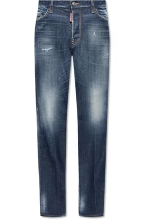 Dsquared2 Jeansy, Mężczyzna, Niebieski, M, Bawełna, Roadie Jeansy
