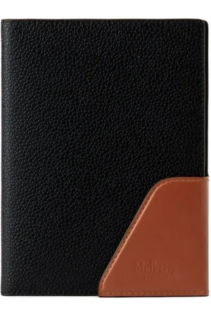 MULBERRY Akcesoria, Kobieta, Czarny, ONE SIZE, Skóra, Portfel Podróżny Heritage