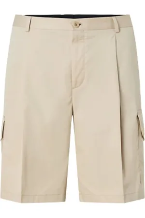 Calvin Klein Szorty, Mężczyzna, Beżowy, L, Bawełna, Bawełniane Szorty Cargo