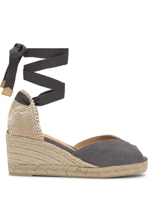 Castaner Buty, Kobieta, Szary, 35 EU, Koturny Z Piętką 7 CM