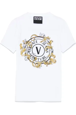 VERSACE Koszulki, Kobieta, Biały, S, T-shirty i Pola Białe
