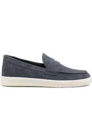 Hogan Buty, Mężczyzna, Niebieski, 43 EU, Zamsz, Lordsy z zamszu