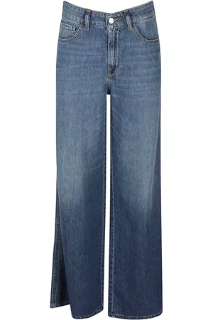 3x1 Jeansy, Kobieta, Niebieski, W30, Denim, Jeansyy z Denimu, Włoski skład