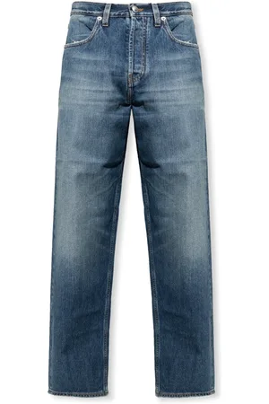Burberry Jeansy, Mężczyzna, Niebieski, W31, Bawełna, Hawkin Relaxed Jeansy
