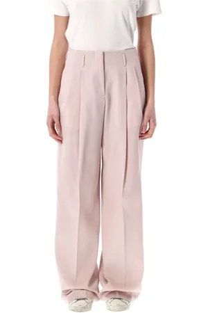 Golden Goose Spodnie, Kobieta, Różowy, S, Flavia Pant - Stylowe i wygodne spodnie