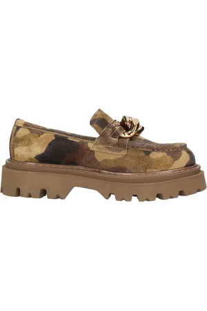 Casadei Buty, Kobieta, Zielony, 37 EU, Mokasynyy