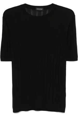 TAGLIATORE Koszulki, Mężczyzna, Czarny, L, T-shirty i Pola Czarne