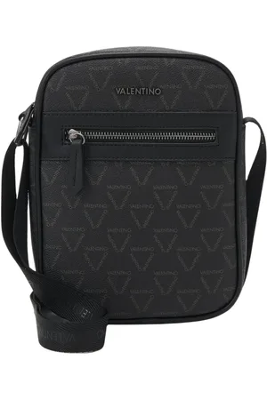 Valentino by Mario Valentino Torebki, Mężczyzna, Czarny, ONE SIZE, Poliester, Torba na ramię Delta Wielokolorowy Poliester