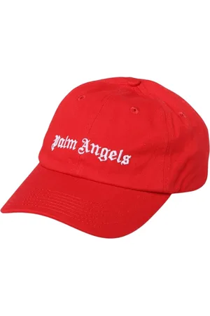 Palm Angels Akcesoria, Mężczyzna, Czerwony, ONE SIZE, Stylowa Czapka