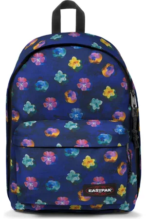 Eastpak Torebki, Kobieta, Niebieski, ONE SIZE, Poliester, Plecak Flower Blur Navy