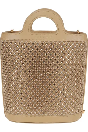 Marni Torebki, Kobieta, brązowy, ONE SIZE, Brązowa Torba na Ramię Stylowy Design
