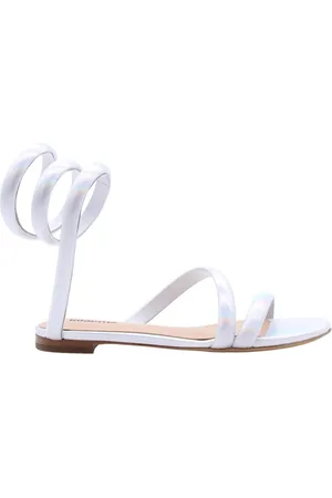 Lola Cruz Buty, Kobieta, Szary, 39 EU, Skóra, Gerbil Flat Sandals