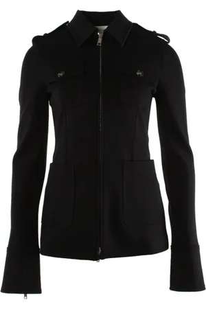 Sportmax Kurtki, Kobieta, Czarny, S, Wełna, Wełniana Kurtka Zarina