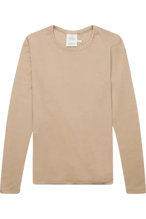 Munthe Koszulki, Kobieta, Beżowy, XS, Long Sleeve Top