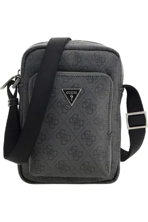Guess Torebki, Mężczyzna, Czarny, ONE SIZE, Torebka listonoszka Vezzola
