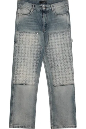 AMIRI Jeansy, Mężczyzna, Niebieski, W31, Denim, Regular Fit Jeansyy Denim
