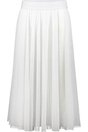 Vera Mont Spódnice, Kobieta, Biały, M, Tiul, Spódnica z tiulu w stylu glamour