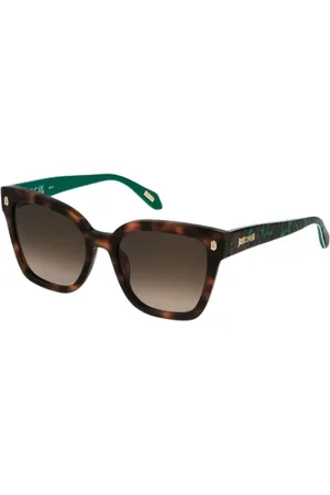Roberto Cavalli Akcesoria, Kobieta, Wielobarwność, ONE SIZE, Kobiece Okulary Jaguar & Camo