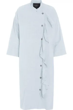 Bitte Kai Rand Sukienki, Kobieta, Niebieski, S, Len, Elegancka Niebieska Sukienka Model Kumamoto