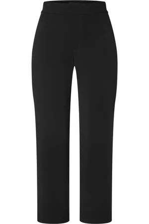 Mac Spodnie, Kobieta, Czarny, 2XS, Czarne spodnie typu cropped