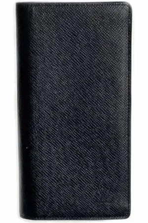 LOUIS VUITTON Pre-owned, Mężczyzna, Niebieski, ONE SIZE, Skóra, Pre-owned skórzane portfele