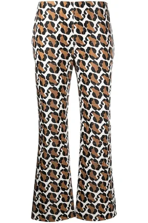 Fendi Spodnie, Kobieta, Wielobarwność, S, Stylowe Spodnie