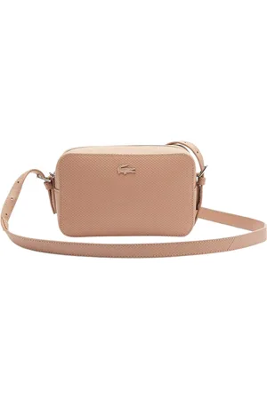 Lacoste Torebki, Mężczyzna, Różowy, ONE SIZE, Skóra, Torebka Chantaco Cross Body
