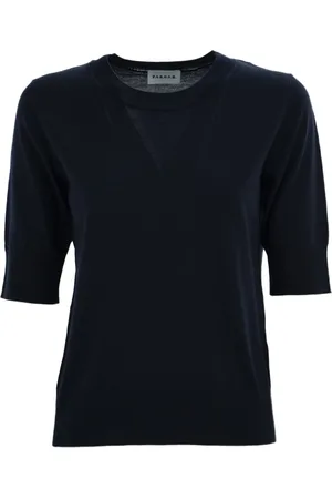 P.A.R.O.S.H. Bluzki, Kobieta, Niebieski, L, Maglia Manica Corta
