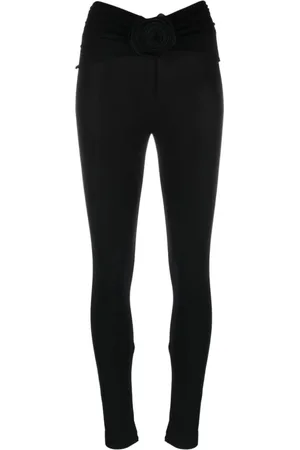 MAGDA BUTRYM Spodnie, Kobieta, Czarny, S, Wełna, Spodnie Aw 23