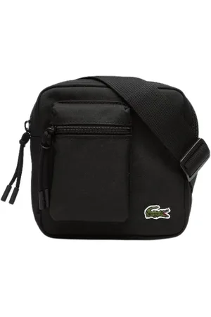 Lacoste Torebki, Mężczyzna, Czarny, ONE SIZE, Torba na ramię Neocroc z zamkiem błyskawicznym