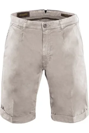 MOORER Szorty, Mężczyzna, Beżowy, L, Trousers