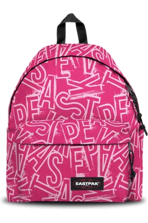 Eastpak Torebki, unisex, Różowy, ONE SIZE, Poliester, Różowy Plecak z Literami